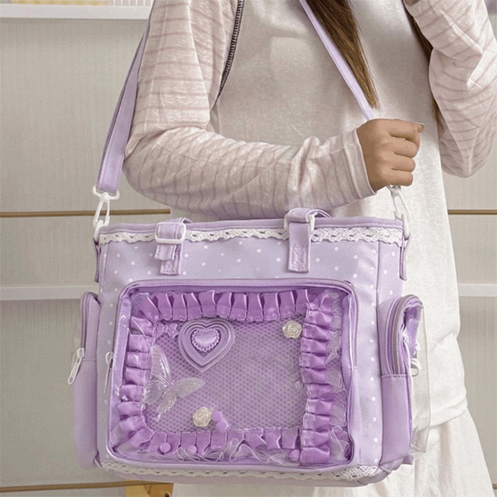 Anime Tote Bag - Cute Ballet Style Lolita Crossbody Bag