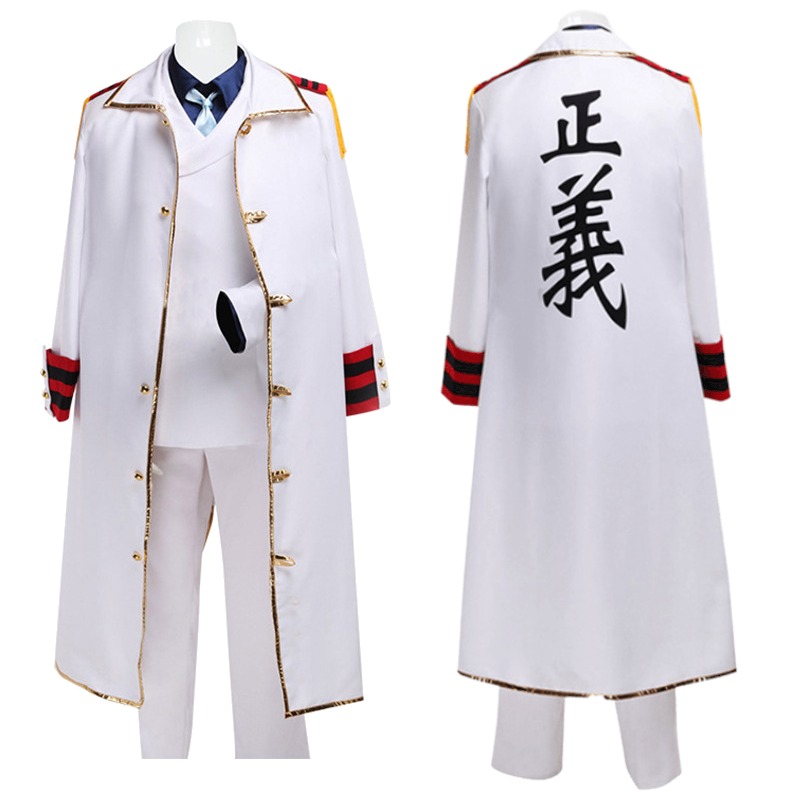 Monkey D Garp Cosplay Costume  - Anime Merchandise Men recension och pris