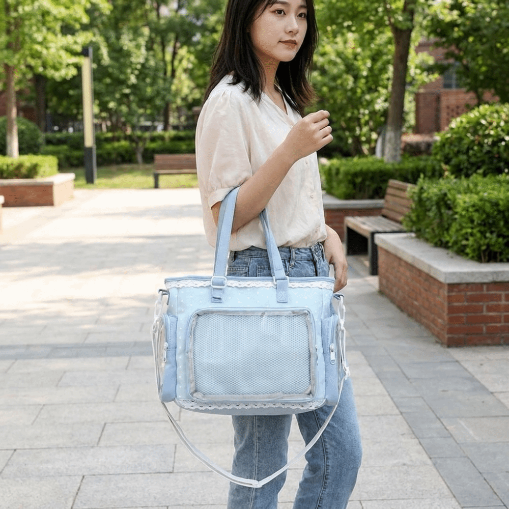 Cute Ballet Style Lolita Cross - Anime Tote Bag recension och pris