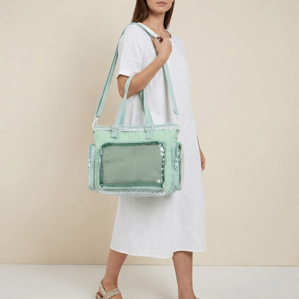 Cute Ballet Style Lolita Cross - Anime Tote Bag recension och pris