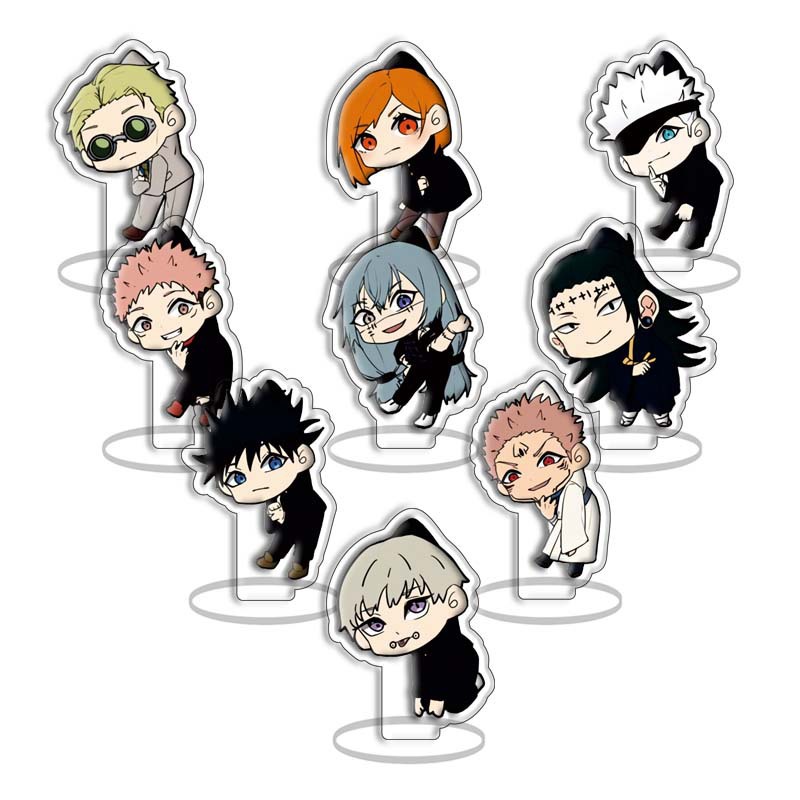 Anime Acrylic Stand Set Jujuts - Anime Jujutsu Kaisen Merchandise recension och pris
