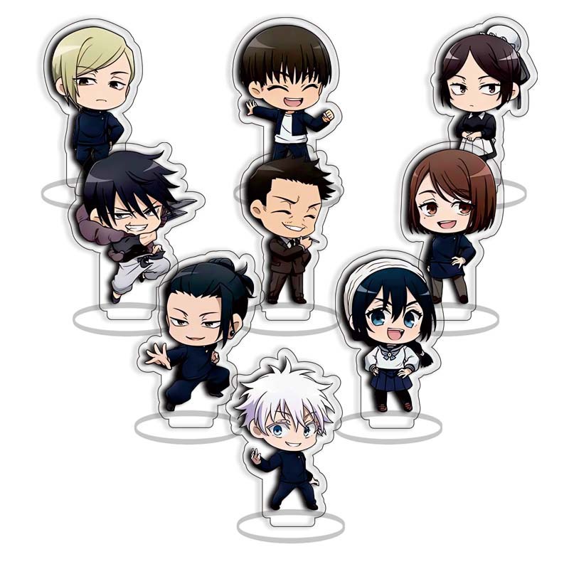 Anime Acrylic Stand Set Jujuts - Anime Jujutsu Kaisen Merchandise recension och pris