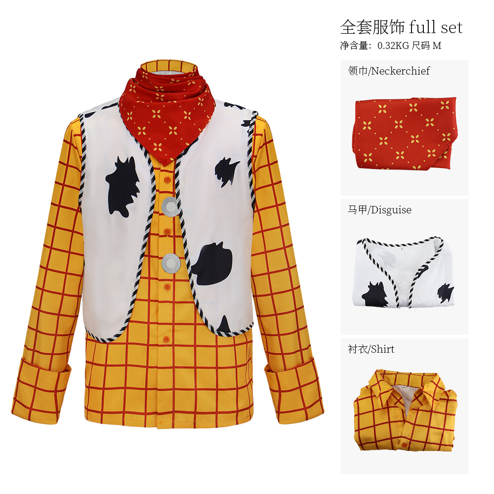Classic Western Cowboy Cosplay - Anime Merchandise Men recension och pris