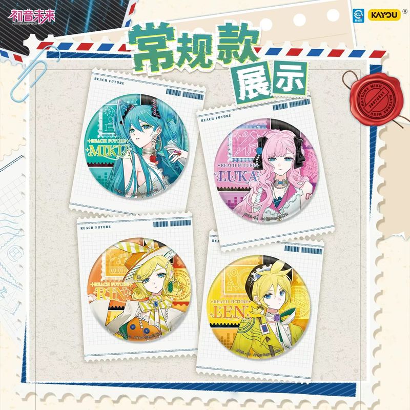 KAYOU Hatsune Miku piapro Char - Pin Button Badge recension och pris