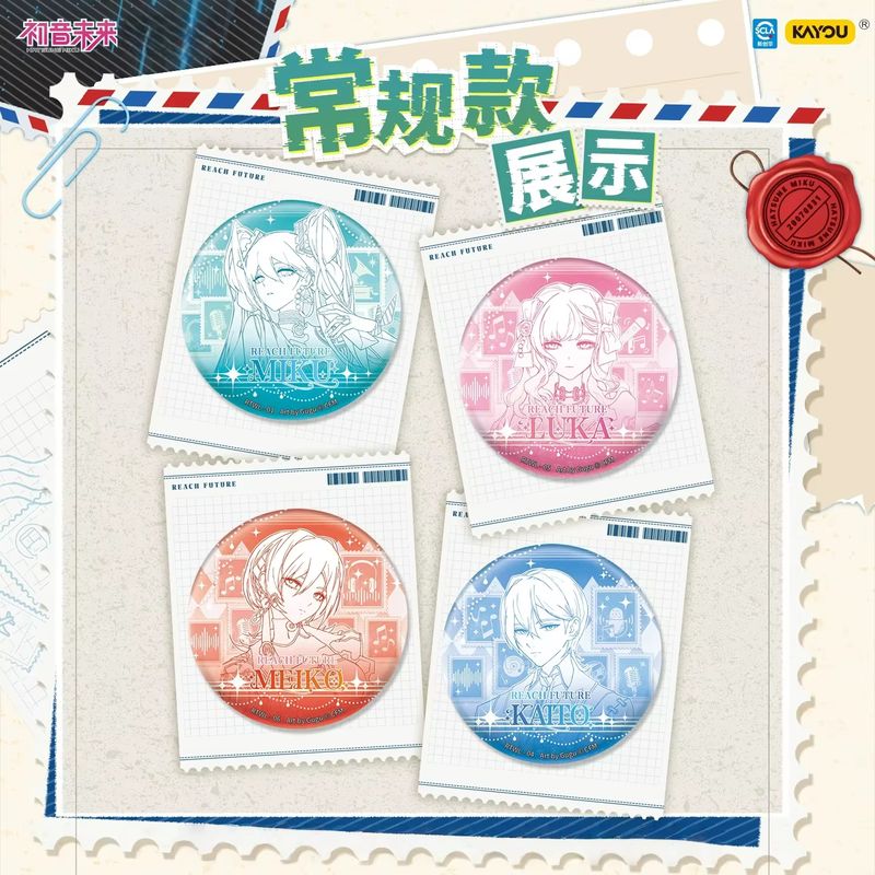 KAYOU Hatsune Miku piapro Char - Pin Button Badge recension och pris