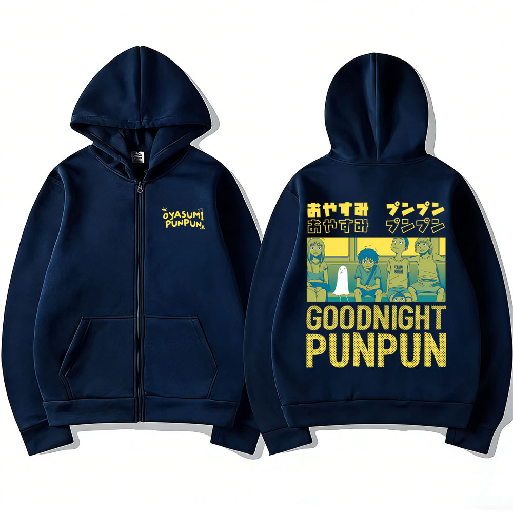 Anime Goodnight Punpun Zipper  - Anime Merch Hoodie recension och pris