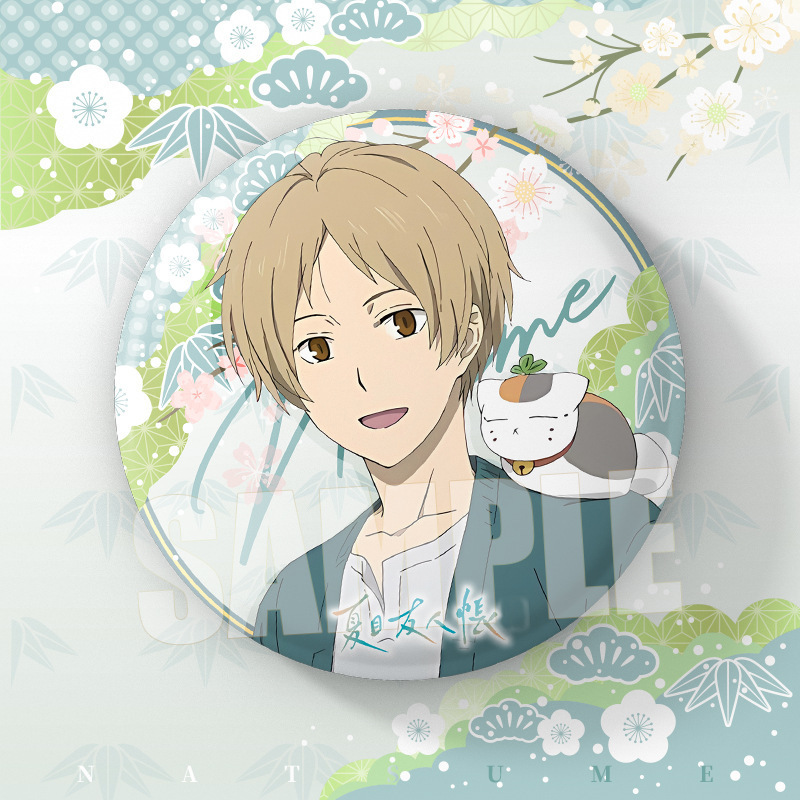 Anime Natsume Yuujinchou New M - Pin Button Badge recension och pris