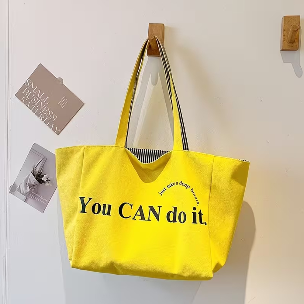 Fashionable Striped Printed Le - Anime Tote Bag recension och pris