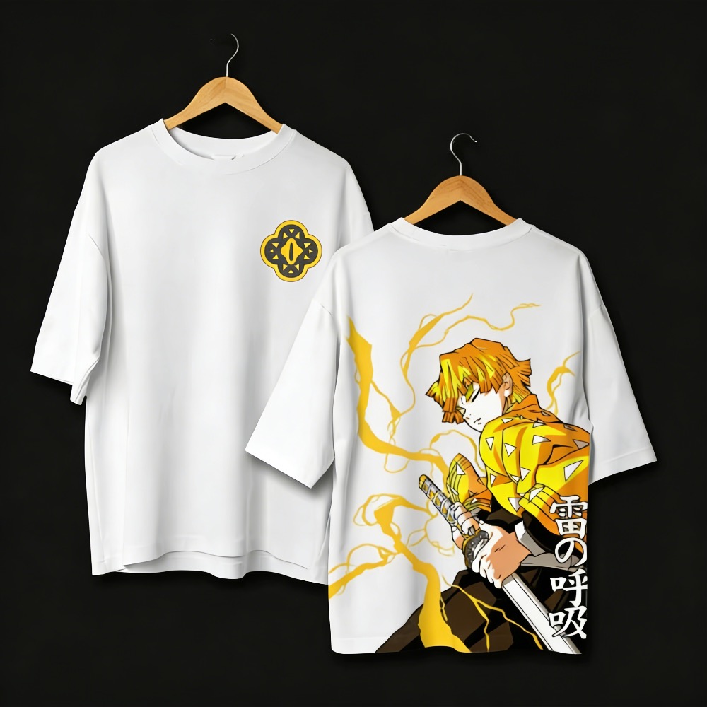 Plus Size Demon Slayer Anime P - Anime Merchandise Men recension och pris