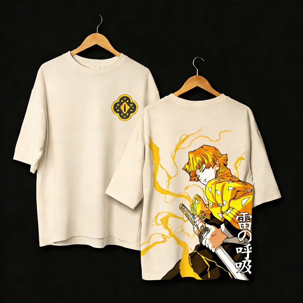 Plus Size Demon Slayer Anime P - Anime Merchandise Men recension och pris