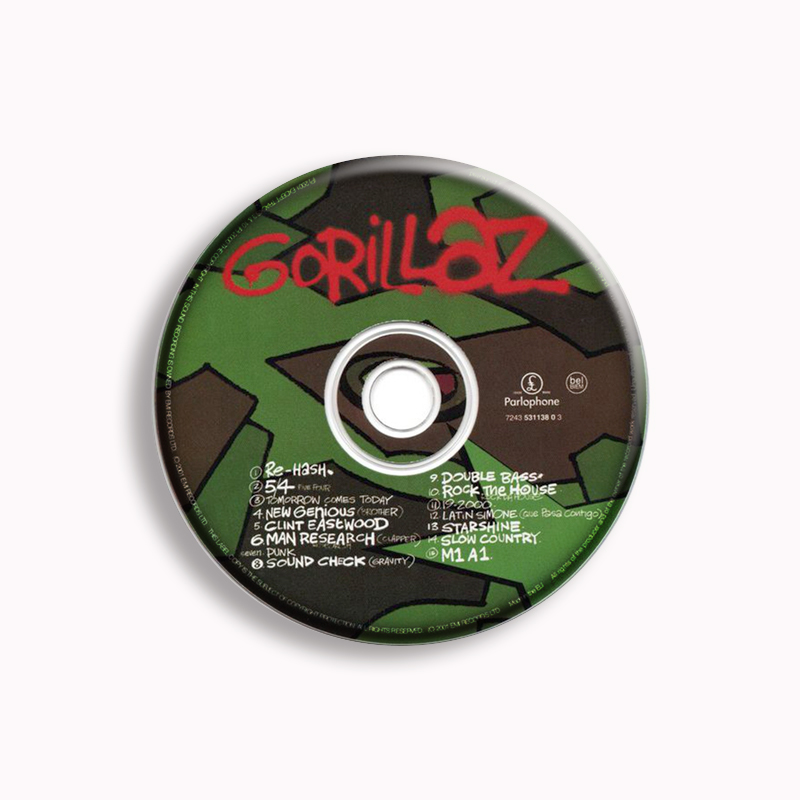 Gorillaz Rock Band Anime Soft  - Pin Button Badge recension och pris
