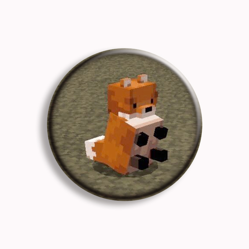 Therian Symbol Button Pin Fox  - Pin Button Badge recension och pris
